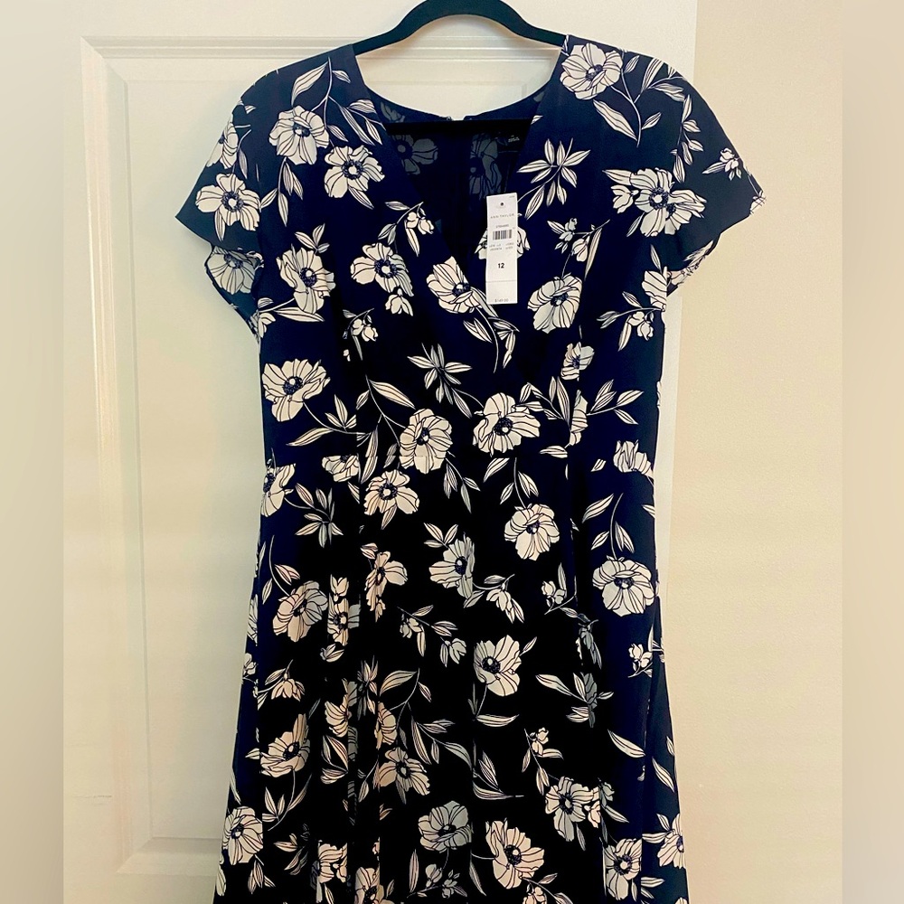 Ann Taylor dress size 12 navy dress